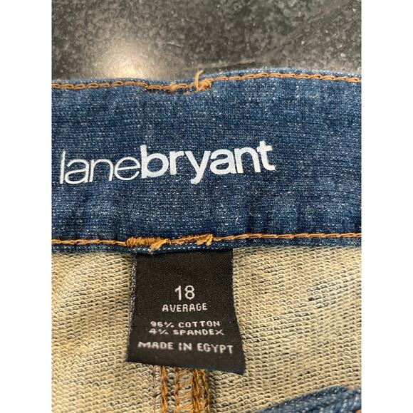 Lane Bryant  blue denim Jeggings 18 Avg - Picture 3 of 8
